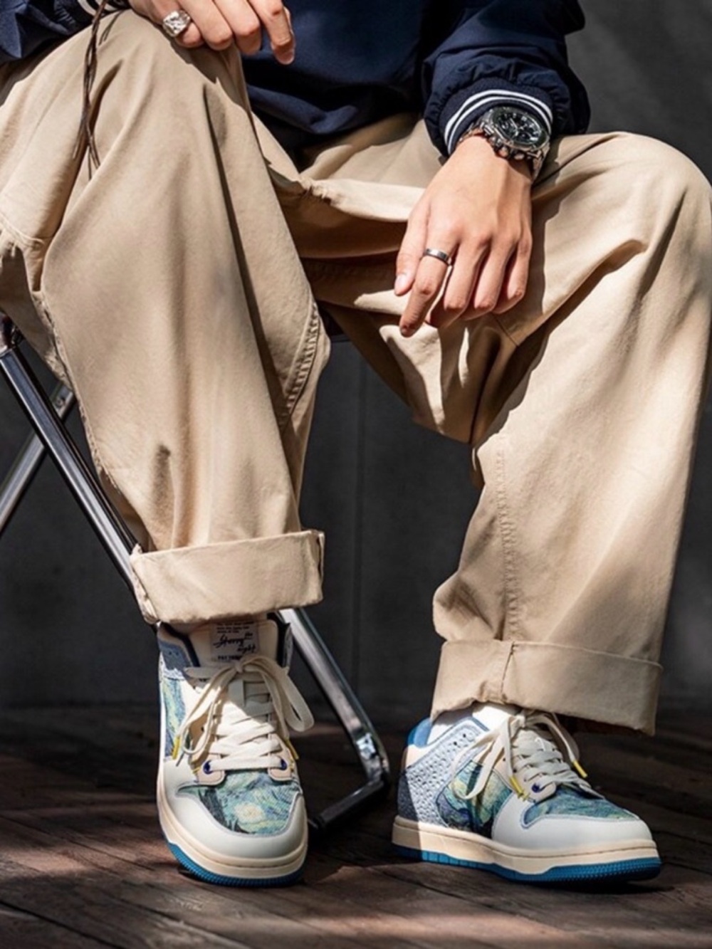 GALARTSY Van Gogh Starry Night Sneakers